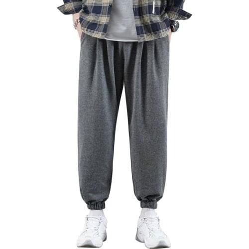 UETEEY Men's Knitted Trousers