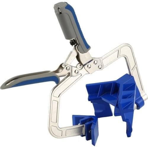 90 Degree Right Angle Fixed Punch Mounter Corner Clamp Miter Jigs Woodworking Tool T Joints KHCCC For Kreg Jigs