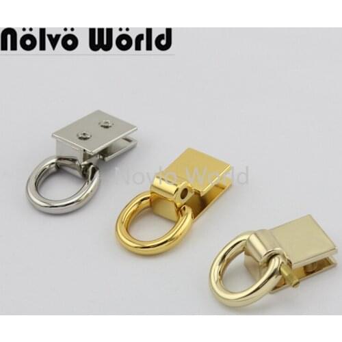 10-50 pieces 3 colors bags cap connector hanger wholesale accessories screw bag 2 sides gusset top handle clips hanger