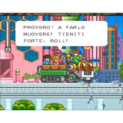 16Bit Games ** megaman 7 ( PAL Italian language!! )