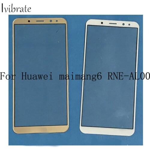 2pcs A+Quality For Huawei maimang6 RNE-AL00 TouchScreen Digitizer Touch Screen Glass panel Without Flex Cable Replacement