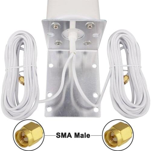 698-2700MHz 28dbi GSM 3G 4G Antenna Outdoor Panel High Gain 4G LTE Aerial Omnidirectional Antenne SMA Male Wireless Router