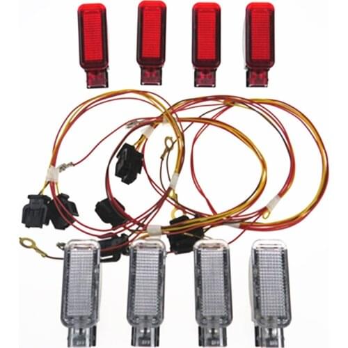 8KD947411 8KD947415C Car Interior Door Panel Warning Light Welcome Lamp Wiring Cable Plug For A3 A4 A5 A6 A7 A8 Q3 Q5 Q7 TT