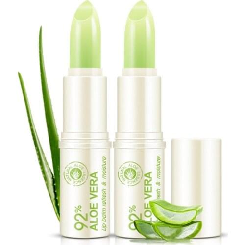 92% Aloe Vera Lipstick Color Mood Changing Long Lasting Moisturizing Lipstick