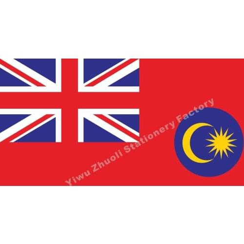 British Sarawak Flag 150X90cm (3x5FT) 120g 100D Office/Activity/parade/Festival/world cup/Home Decoration Free Shipping