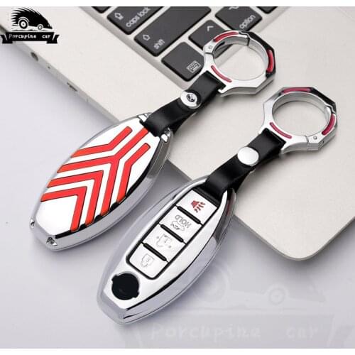 Zinc alloy Car Remote Key Cover Case For Nissan Qashqai J10 J11 X-Trail t31 t32 kicks Tiida Pathfinder Murano Note Juke