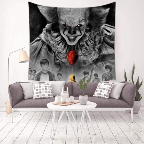Child Clown Tapestry Bedroom Living Room Hall Office Decoration