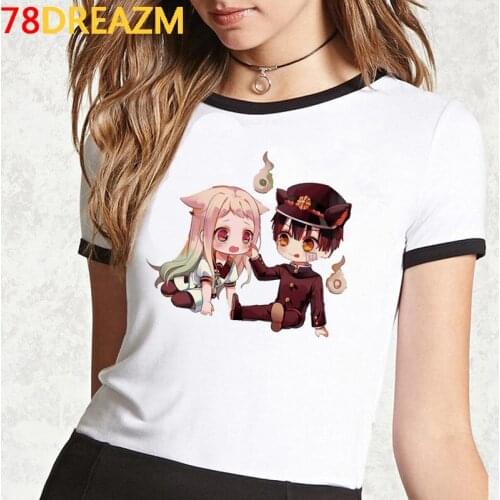 Toilet Bound Hanako Kun t shirt women print vintage grunge graphic tees women tumblr summer top streetwear