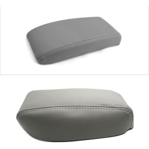 Gray For Toyota 4Runner 1996 1997 1998 1999 2000 2001 2002 Microfiber Leather Interior Center Control Armrest Box Cover Trim