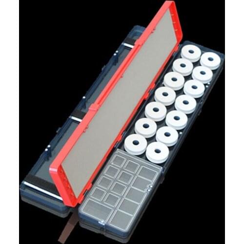 51*10*5CM Multifunctional Double Layer Fishing Tackle Box Storage Case For Fishing Floats / line Winding Board Accessory J385