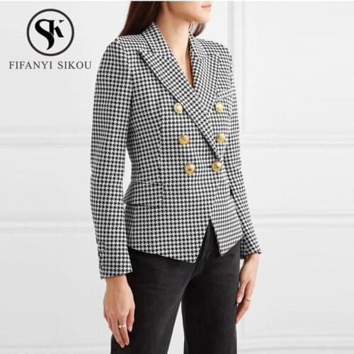 Fashion Casual Blazer Women 2020 Autumn Formal Blazers Lady Office Work Suit Jackets Coat Women Plus size Blazer Jacket Female