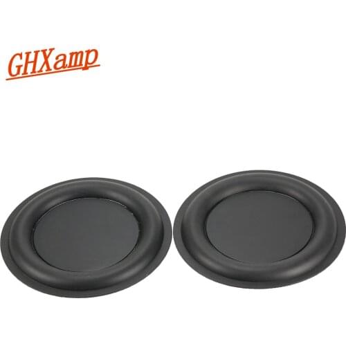 GHXAMP 6.5 INCH 160MM Boost Bass Passive Radiator Speaker Rubber Vibration Membrane Plate For 6.5 Inch Subwoofer Speaker DIY