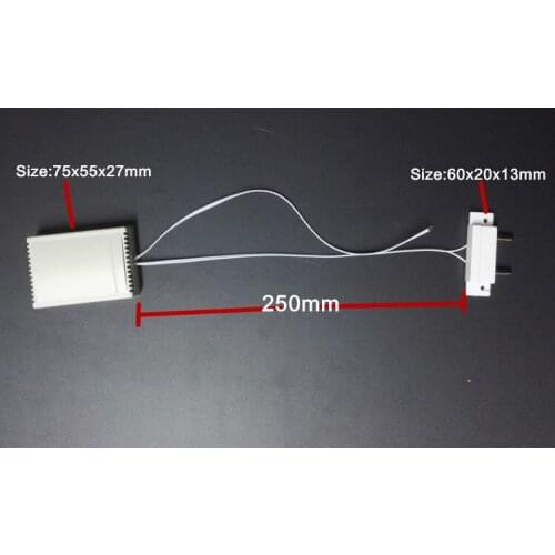 Wired water level detector, base station, flood alarm, flood sensor, water leak alarm, water leak alarm