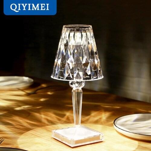 Modern LED Crystal Table Lamps Indoor Lighting For Bedroom Child Dining Living Room HOME Decoration Luster Holiday gifts Lights