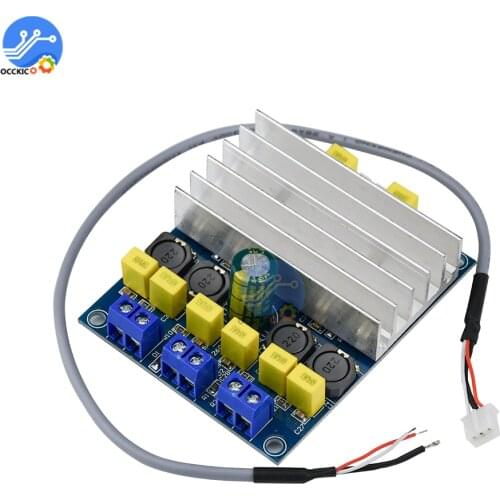 TDA7492 Digital Amplifier Board Class D 2x50W High-Power Audio Sound Board Speaker Volume Control with Radiator