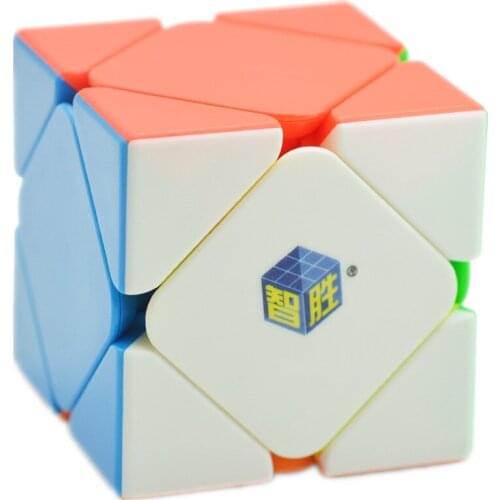 Yuxin Little Magic Skew Cube 3x3 Torsion Skew Cube Stickerless Cubo Magico Speed Cube Professional Puzzle Toy Children Gift