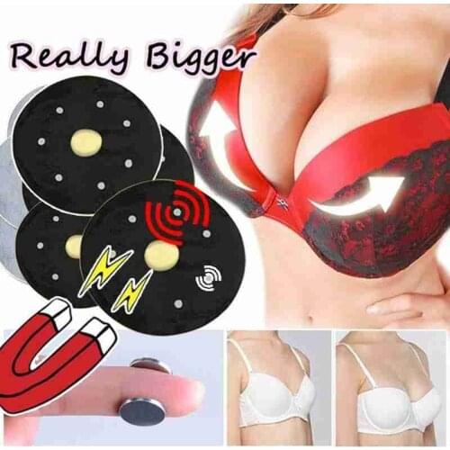 1pair Breast Enhancement Magnet Patch Health Effect Chest Point Magnetic Therapy Enhancer Patches Female Breast Lift Big Boobs
