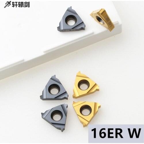 10PCS 11ER 11IR 14W 16W 18W 19W 26W 16ER 16IR 8W 9W 10W 12W Thread Carbide Blade CNC Lathe Cutting Tool Tools for Turning Lathe