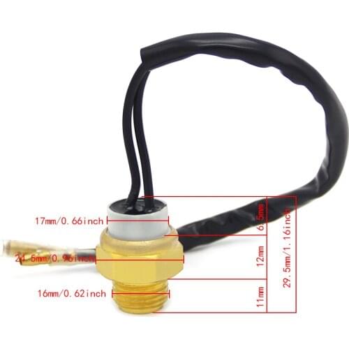Water Temp Temperature Sensor For Suzuki GSX-R400 1990 1991 1992-1994 GSX250 Across VX800 GSF400 Bandit 17680-45C00 17680-06C01