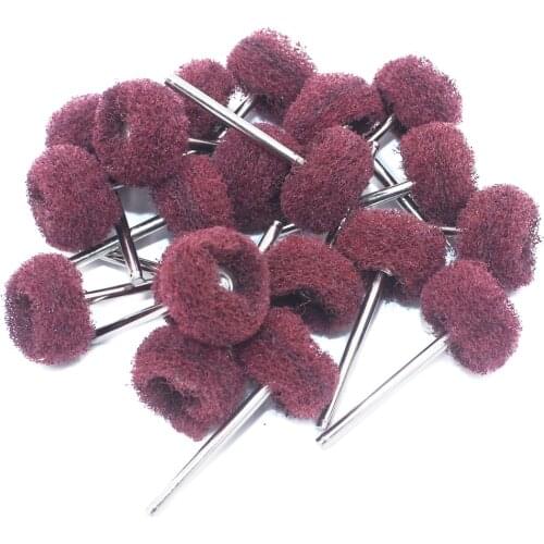 3mm Abrasive Buffs Polishing Buffing Wheel for Dremel Rotary Tool Grinding Accessories 20pcs