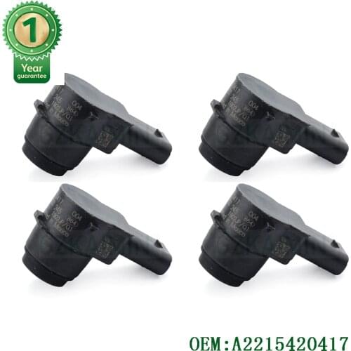 4XHIGH quality oem A2215420417 A221542 0417 Q08 Parktronic PDC Sensor park sensor for benz w211 w219 w204 w221 R230 SL high-one