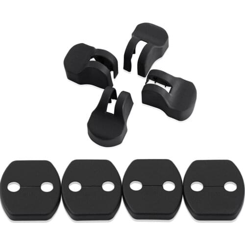 8Pcs Car Door Lock Cover Door Stopper Protection For Kia Sportage QL 2016 2017 2018 Accessories