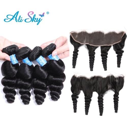 Накладные натуральные волосы Ali Sky Hair China At AliExpress