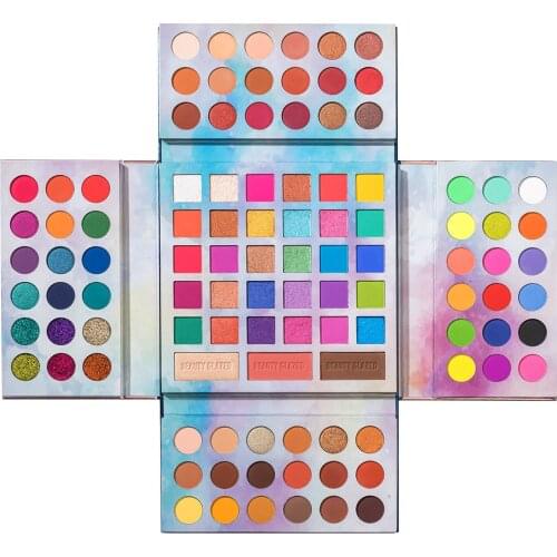 Beauty Glazed Potatoes Matte Eye Shadow 105 Colors Stage Makeup Glitter Eyeshadow Palette