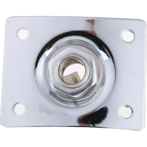 Guitar Jack Plate + Output Socket Chrome Rectangle For Gibson Epiphone L9BD