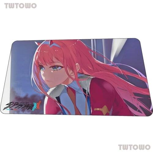 Darling In The Franxx Mousepad 900x400x2mm Gaming Mouse Pad Big Mat Adorable Computer Desk Padmouse Keyboard Cool New Play Mats