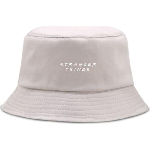 Stranger Thing Hip Hop Print Cap Summer Sun Shade Men Fishermans Hat Foldable Fashion Panama Caps Outdoor Casual Bucket Hats