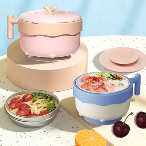 Sticky Bowls Self Eating Feeding Tools Kids Feeding Bowl Water Injection Bowl With Sucker Salad Bowls For Children