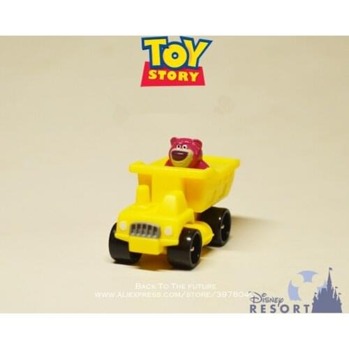 Disney Toy Story 3 Strawberry bear 5cm Q Version Action Figure Anime Decoration Collection Figurine mini Toy model for children