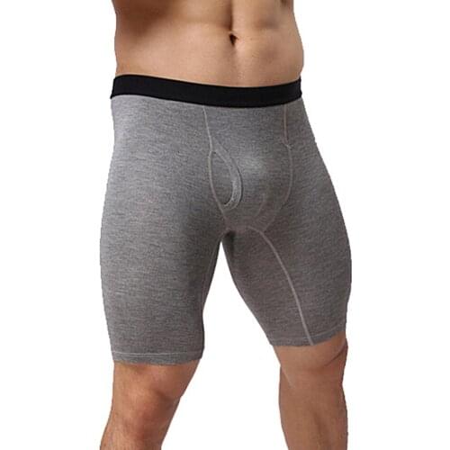 Men Tights Boxers Bulge Pouch Compression Shorts Trunks Bottom Sport Shorts