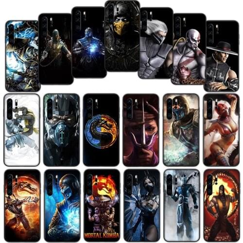 Mortal Kombat Soft Cover Case for Huawei P40 P30 P20 P10 Lite Pro Nova 5t