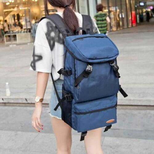 New Large-capacity Mens Leisure Travel Bag Unisex Hiking Outdoor Backpack Fashion Student Bag