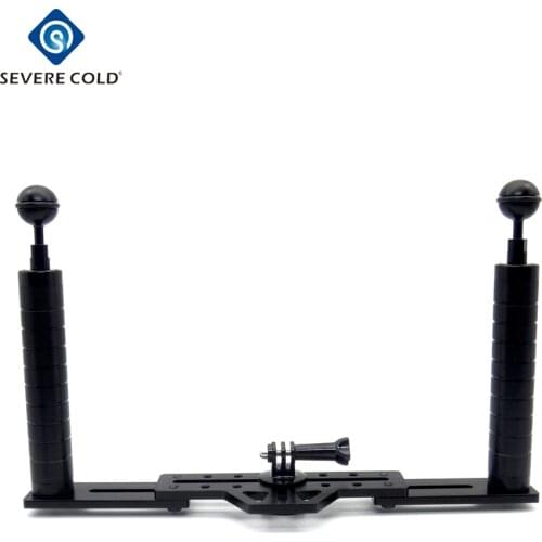 Severe Cold Newest Scuba Underwater Photography Arm System Tray Bracket Handle Clamp Extension Arm for Camera Housing Holder