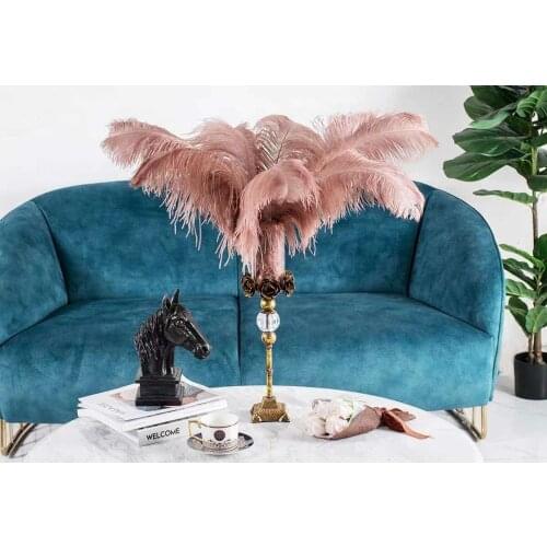 Wholesale 60-65 cm ostrich feathers for craft wedding party supplies Carnival dancer decoration plumas for home decoration