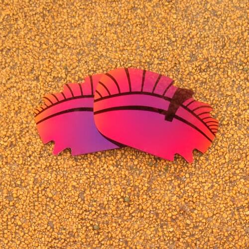 Midnight Sun Mirrored Polarized Replacement Lenses for Jawbone Vented Racing Jacket Sunglasses Frame 100% UVA & UVB