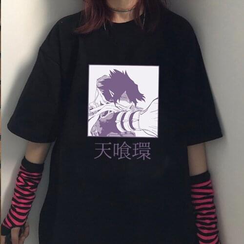 Funny My Hero Academia T Shirt Women Men Japanese Anime Amajiki Tamaki Oversize Top Tees