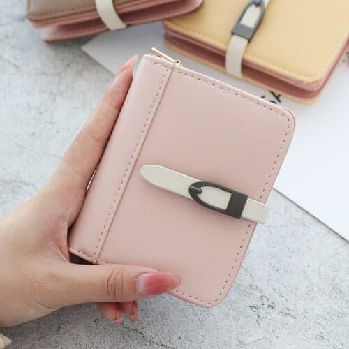Women Wallets Small Fashion Brand Leather Purse Women Ladies Card Bag For Women 2021 Clutch Women Female Purse Money Clip Wallet