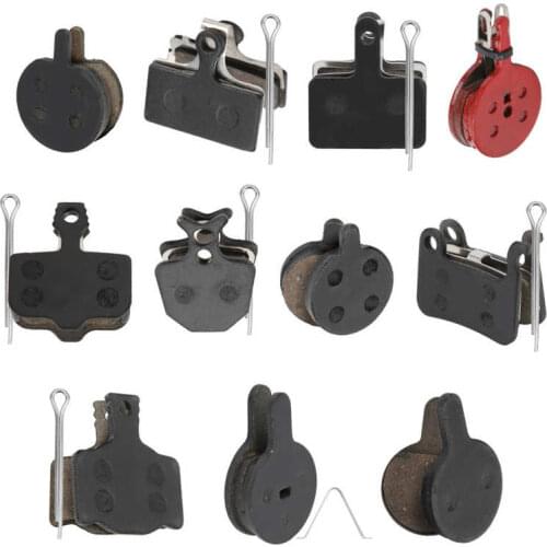 1 Pair Bike Disc Brake Pads Bicycle Hydraulic Disc Resin Semi-Metal Brake Pads Bicycle Cycling Disc Road Brake Pads Bike Parts