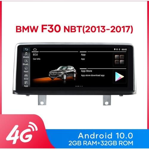 MCWAUTO For BMWSeries 3 F30 F31 Series 4 F32 F33 NBT 2013-2017 10.25" Android 10.0 2G+32G Car Multimedia Player Navigation