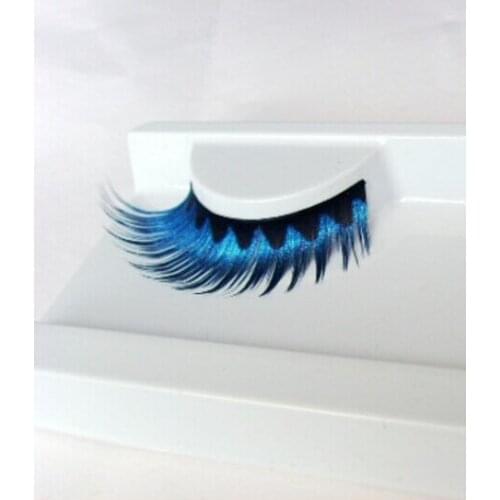 Free Shipping 2014 fashion 1pairs/box makeup soft long tableaux false Eyelash