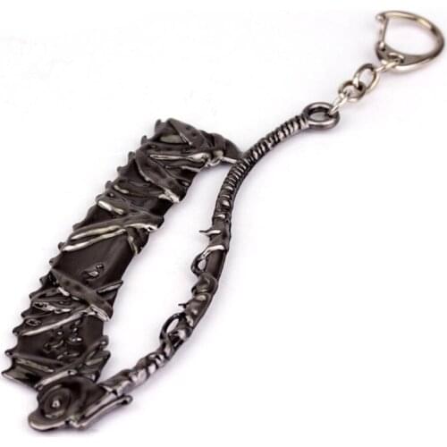 BLOODBORNE Keychain online game PS4 KeyRing For Men Women Jewelry Pendant Chaveiro Metal Retro PS4 Key Chain hot Wholesale