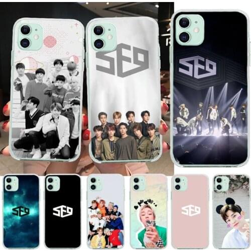 CUTEWANAN sf9 kpop Korean group boy TPU Soft Phone Case for iPhone 11 pro XS MAX 8 7 6 6S Plus X 5S SE 2020 XR cover