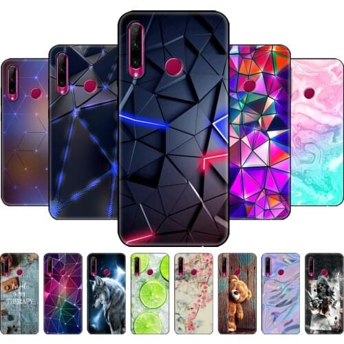 For Honor 10i Case HRY-LX1T Case Silicon tpu Back Cover Phone Case For Huawei Honor 10i Honor10i 10 i 6.21 inch black tpu case