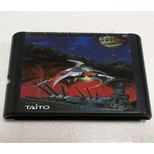 Darius II 16 Bit MD Game Card Sega Mega Drive Genesis