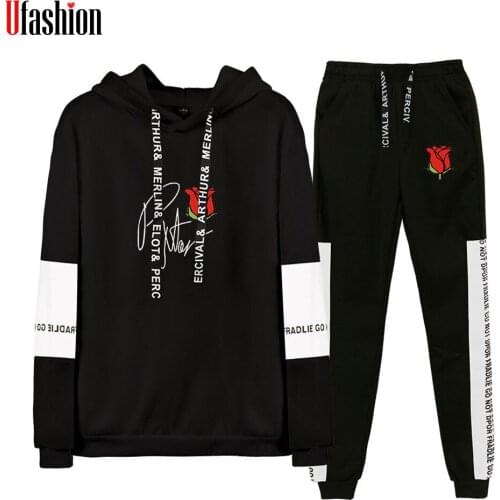 2020 New Payton Moormeier merch Two Piece Set Heeded Tracksuit Sweatshirts Set Casual PYTN Women/Men warm Leisure Suit