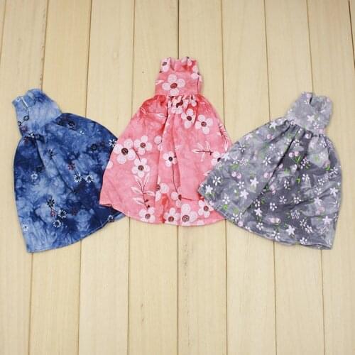 ICY DBS Blyth doll joint body Retro Spring flowers dress